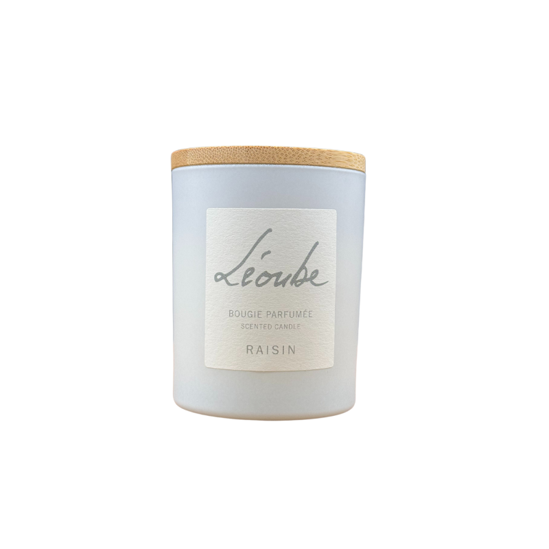 Bougie Léoube - Raisin