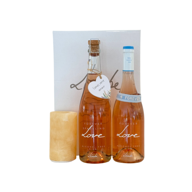 Valentine’s Day Gift Set – Forever Love & Candle Holder